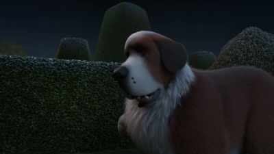 I once shot a scene in which I ran into a burning building. - The Queen's Corgi