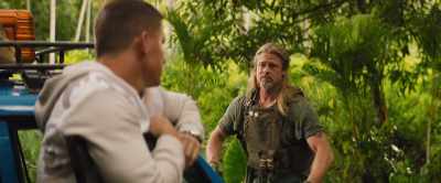 I should go with you, just
for backup and awesomeness. - The Lost City