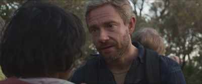 I should have been here, with him, not you. - Cargo