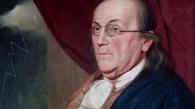 "I should have died 2 years
ago," he wrote to Washington, - Benjamin Franklin