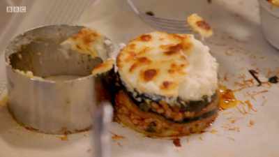 I should have done it
on the plate, though. - Britain's Best Home Cook