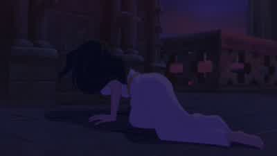 I should have known you'd risk your life to save that gypsy witch, just as your own mother died trying to save you. - The Hunchback of Notre Dame