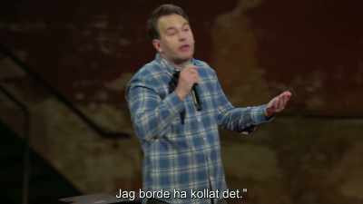 I should have screened your jokes." - Mike Birbiglia: Thank God for Jokes