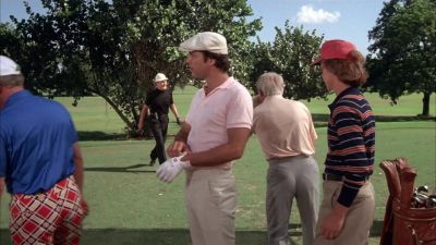 I should have stayed home and played with myself - Caddyshack