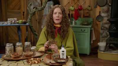 I should mention, this natural
accessory can be adorned - At Home with Amy Sedaris