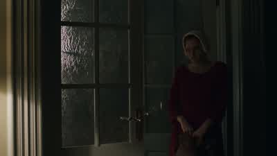 I should wait for him downstairs. - The Handmaid's Tale