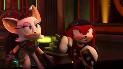 I shoulda known when everything
went bad, you'd show up. - Sonic Prime