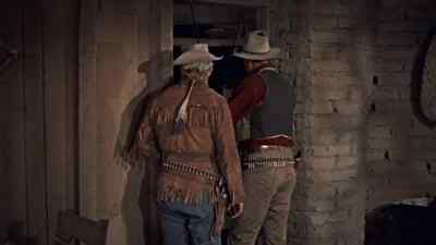 I SHOULD'VE LET HIM SHOOT YOU. - Hondo