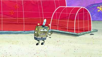 I shrunk you down with my futuristic - SpongeBob SquarePants Presents The Tidal Zone