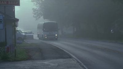 Shuttle now arriving on platform one. - Prison Break