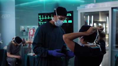 I simply told him it was either
consenting or going home, - The Good Doctor