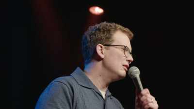I sit down, I get hooked up.
She stabs me in the chemo port. - Hank Green: Pissing Out Cancer