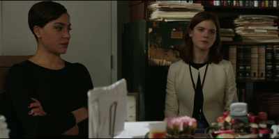 I was sitting in the
audience with my mom, - The Good Fight
