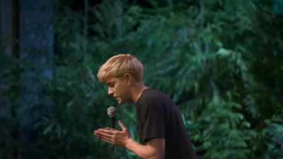 I was slithering around being like,
"Does anyone have any acid?" - Mae Martin: SAP