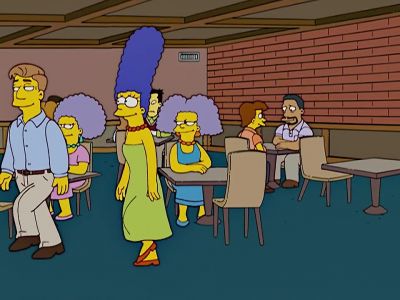 I smell romance. - The Simpsons