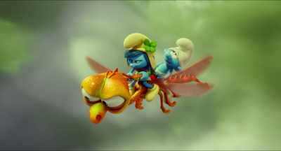 I was so amazed
at what they did with the colors. - Smurfs: The Lost Village