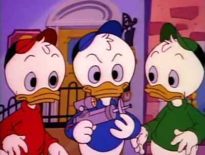 I was so busy looking
for treasure, - DuckTales
