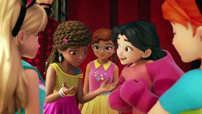 I was so worried about
JD and my dad - LEGO Friends: Girls on a Mission