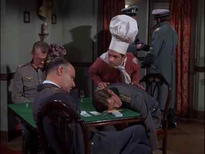 ( soft snoring ) - Hogan's Heroes
