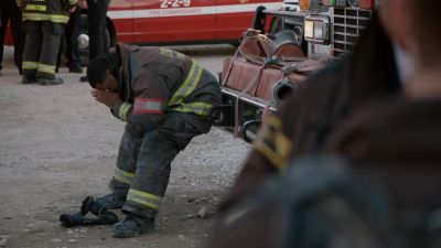 [somber music] - Chicago Fire