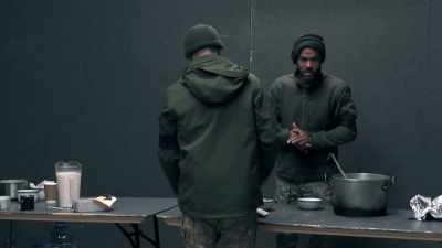 I had some jam.
Ah, you got your spoon, please? - Celebrity SAS: Who Dares Wins