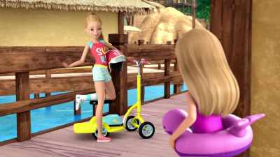 I souped up my ride. - Barbie: Dolphin Magic