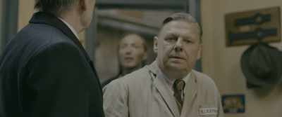 I speak rather good German...
- Very well, Olsen. I'll remember. - Into the Darkness