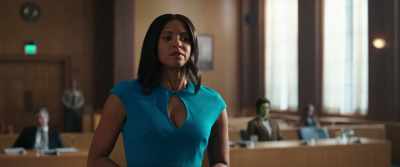 I specifically remember her
referring to herself as She-Hulk, - She-Hulk: Attorney at Law