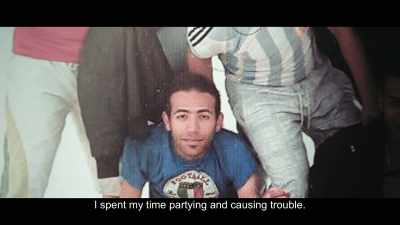 I spent my night partying
and causing trouble. - City of Ghosts