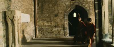 I spent the summer devising a whole new Quidditch programWe're gonna train earlier harder and longerWhat I don't believe itWhere you think you're going Flint Quidditch practiceI booked the pitch for Gryffindor today Easy Wood I've got a noteI smell - Harry Potter and the Chamber of Secrets