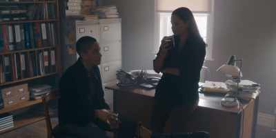 I spoke to his old boss,
checked his last known address, - Criminal Record
