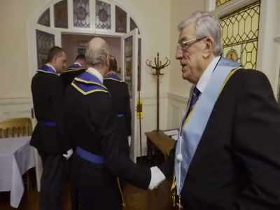 I spoke to Peter afterwards, - Inside the Freemasons