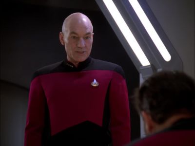 I spoke with Fleet Admiral Shanthi. - Star Trek: The Next Generation