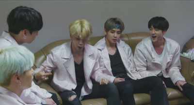 I sprinkled water,
but it splattered the stage. - Burn the Stage: The Movie