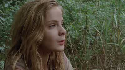 I spy trees and weeds. - The Walking Dead