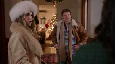 I stand in for your girlfriend.
Save you from the big bad ex. - Believe in Christmas