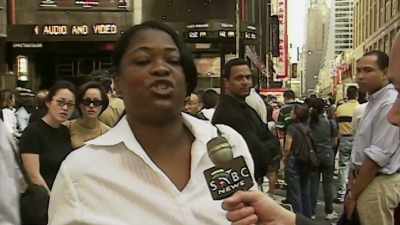 I was standing down on 6th Avenue earlier, - 9/11: The Day the World Stood Still