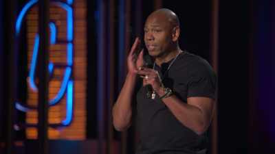 I was standing there looking
at this nigga's hand on my cheek, like... - Dave Chappelle: The Dreamer
