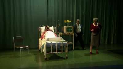 I started bleeding,
and I lost my baby. - National Theatre Live: Nye