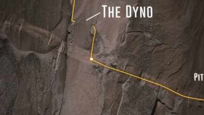 I started to notice cracks and
edges that go down and around. - The Dawn Wall