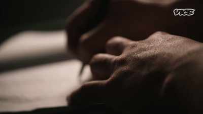 I started out writing
for prison newsletters - I Was a Teenage Felon