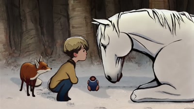 I started selling them,
started sitting on streets. - The Boy, the Mole, the Fox and the Horse