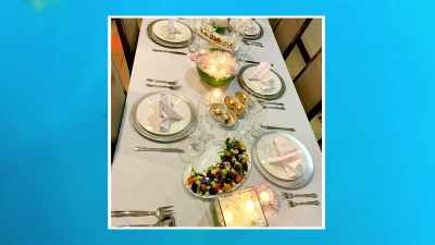 I started tablescaping
during covid. - Below Deck Down Under