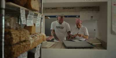 I started to work with great chefs,
side by side. - Chef's Table: Pizza