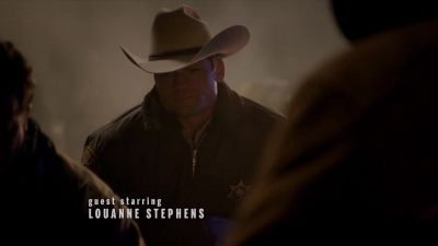 I was starting to worry
about you, sheriff. - Longmire