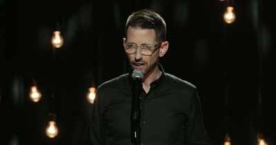 I stayed for a while, and then left town. - Neal Brennan: 3 Mics