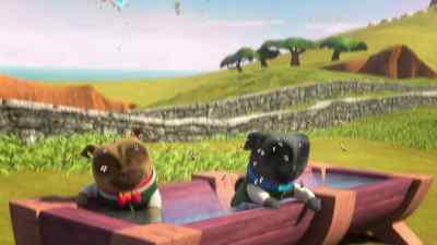 ♪ Step and kick, cross 'em up ♪ - Puppy Dog Pals