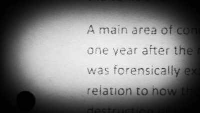 I still don't know
to this day - No Stone Unturned
