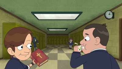 I still got the Bible.
Marco, you got the cross? - Better Call Saul Presents: Slippin' Jimmy