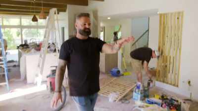 I still have all
the electrical work to do. - Renovation Impossible